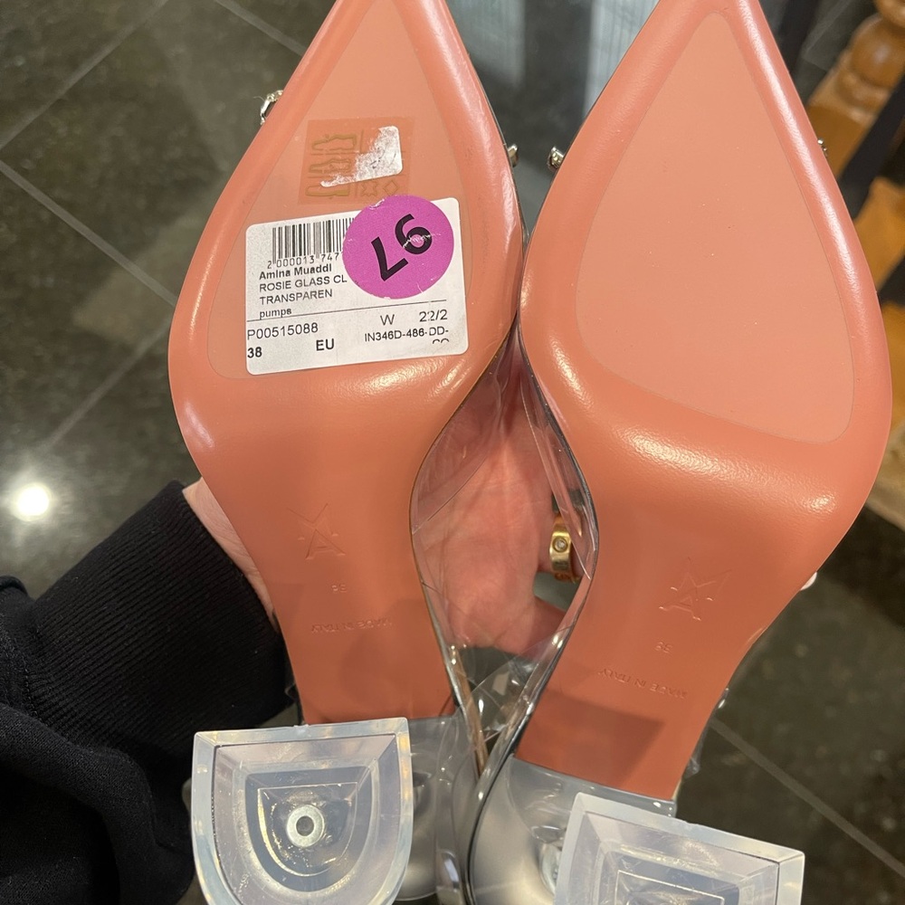 Amina muaddi Rosie glass - Picture 4 of 5